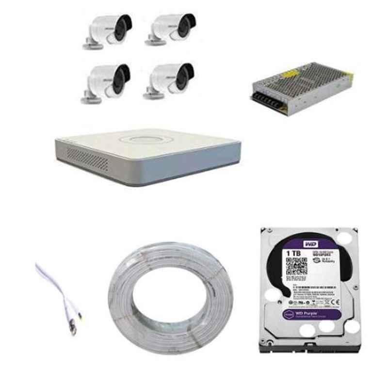 Hikvision Full Hd Cameras Combo Kit