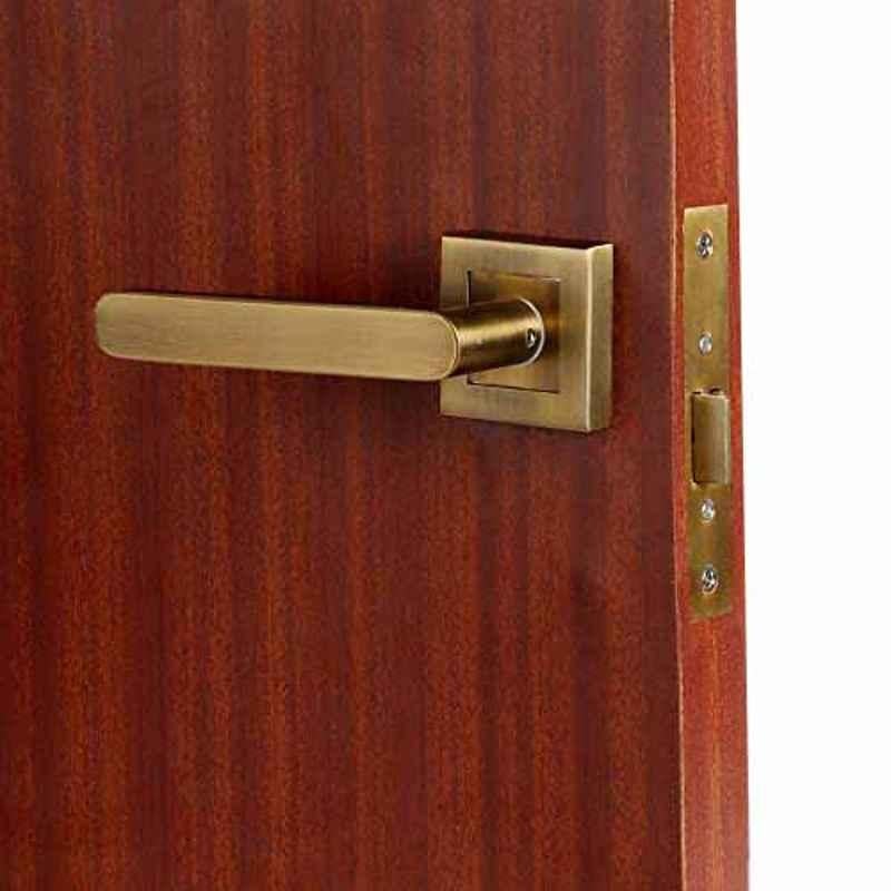 Homexpert MG304 Stainless Steel Antique Brass Finish Heavy Duty Mortise Door Lock Set with Bolt