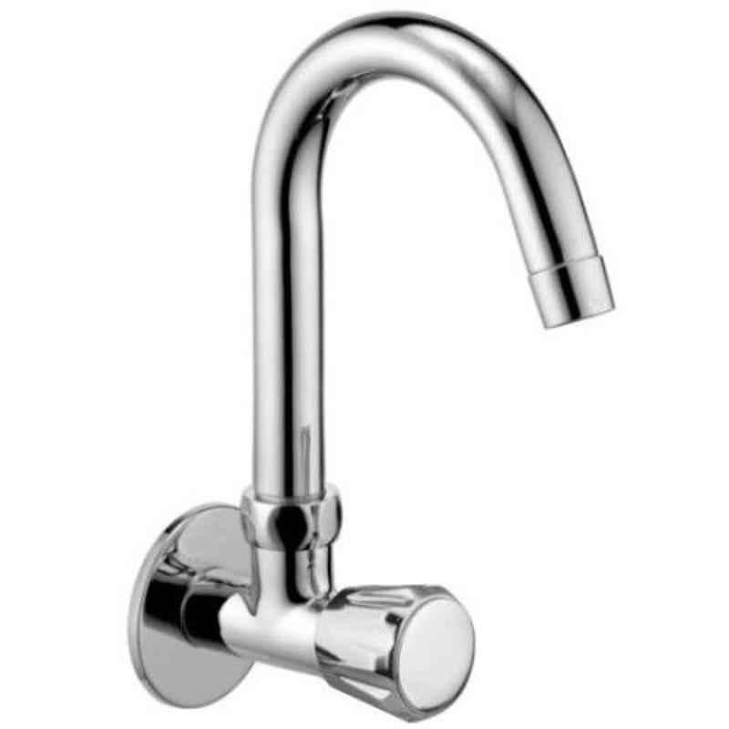 Drizzle Conty Brass Chrome Finish Silver Sink Cock, ASINKCONTI