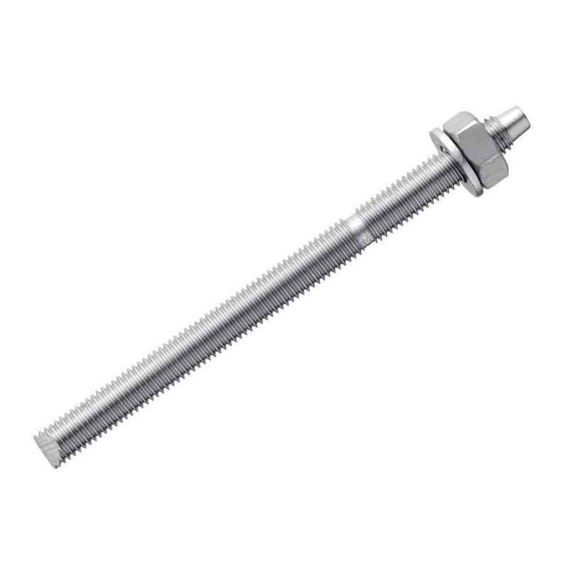 Lovely 10x135mm Chemical Anchor Stud with Hex Nut & Washer (Pack of 50)