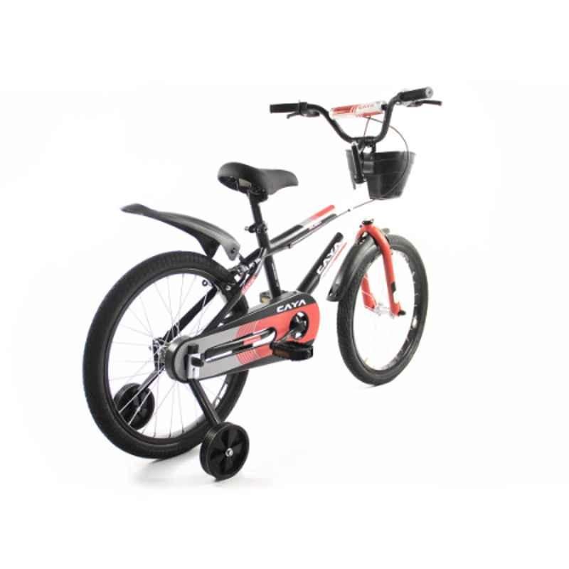 Caya Rush 20 Matt Red BMX Adjustable Handle Kids Cycle, Tyre Size: 20 inch