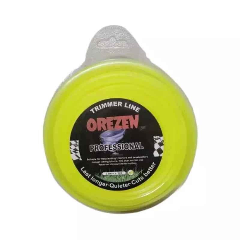 Orezen 2.4mm Round Shaped Heavy Duty Trimmer Line for Brush Cutter, TLR 103