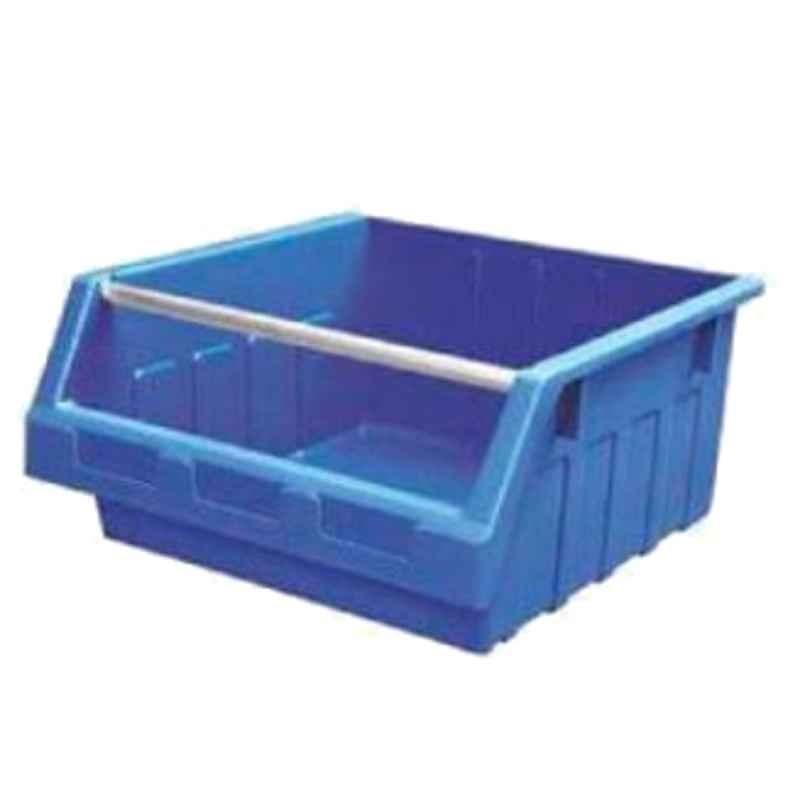 Ansh Supra 435x425x215mm Plastic Blue Industrial Bin, 612/T