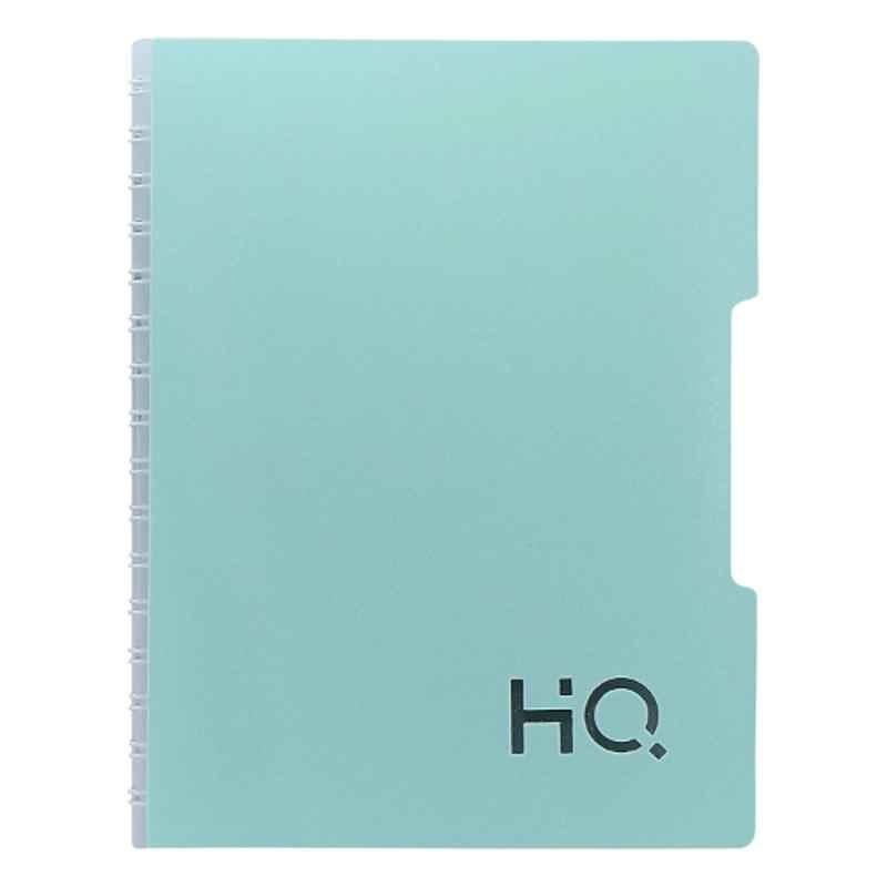 Navneet HQ B5 160 Pages Mint Green Single Line Wiro Bound Single Subject Notebook with Polypropylene Cover, 27037