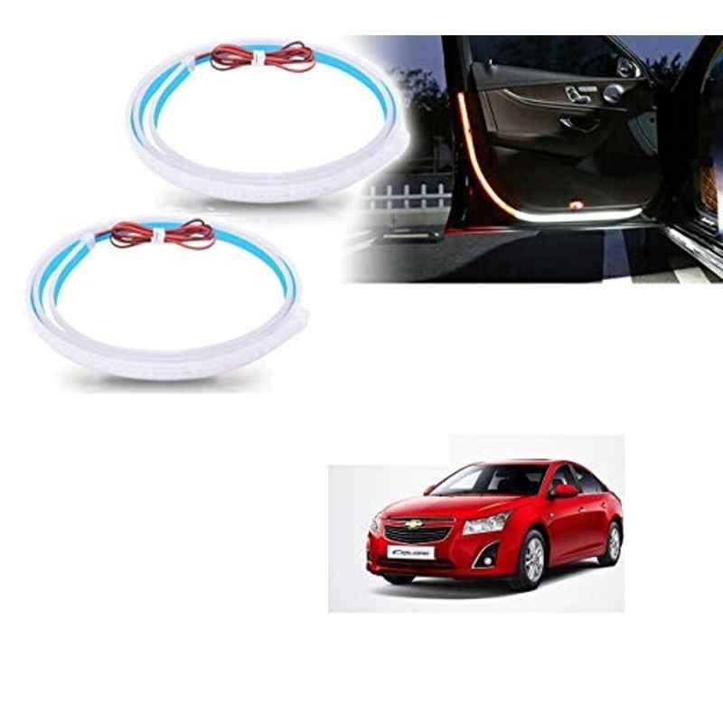Kozdiko 2 Pcs 120cm Car Door Opening Warning LED Strips Safety Light Set for Chevrolet Cruze