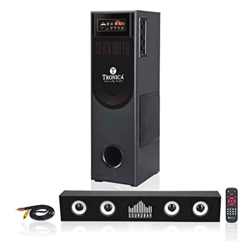 Tronica TR-1500 50W Black Deep Bass Home Theatre System