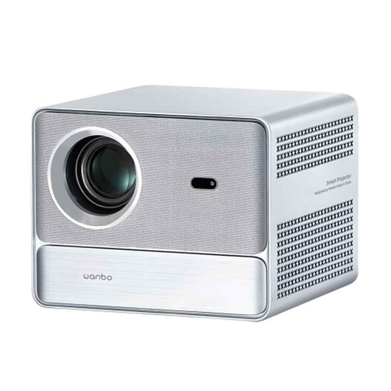 Wanbo Davinci 1 Pro Native 600 ANSI 1080p Portable LED Projector with 4K Support, Google Assistant, 16W Speaker & Chromecast