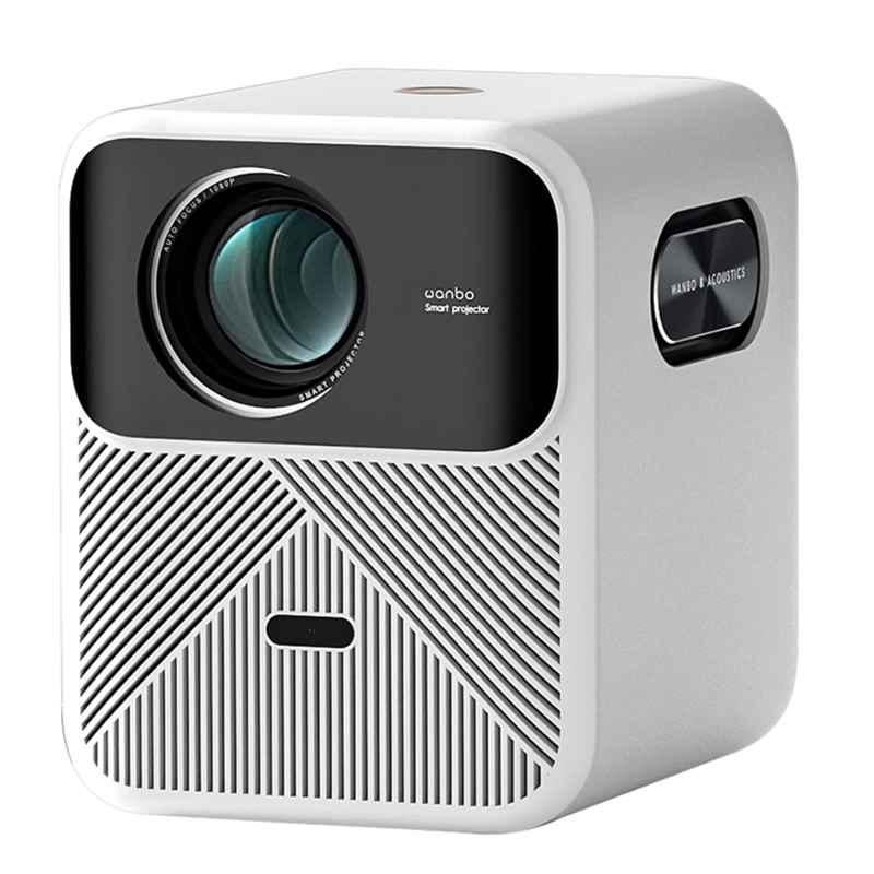 Wanbo Mozart 1 FHD Native 1080p 4K HDR Android Projector for Home with 900 ANSI Lumens & 200 inch Screen