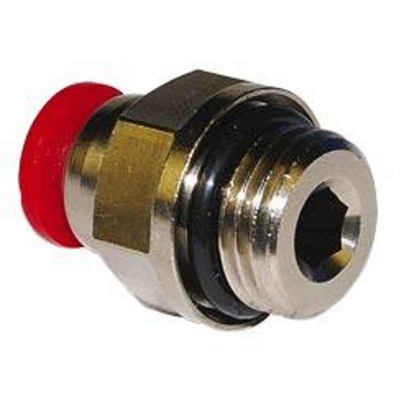 Norgren 8mm Pneufit C Male/Parallel Straight Adaptor, C02250848
