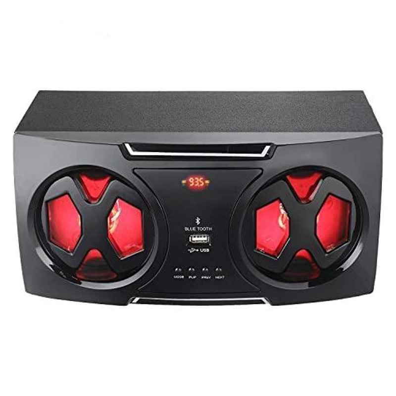 Tronica Photon V4.1 Plus EDR Black Active Bookshelf FM Speakers