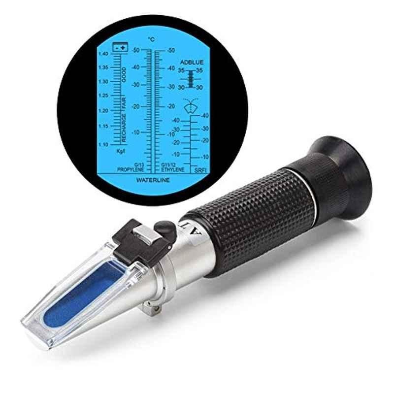 Labart 6-in-1 Car Urea Adblue DEF Exhaust Fluids Refractometer with ATC Antifreeze Battery, ADBLUE30-35