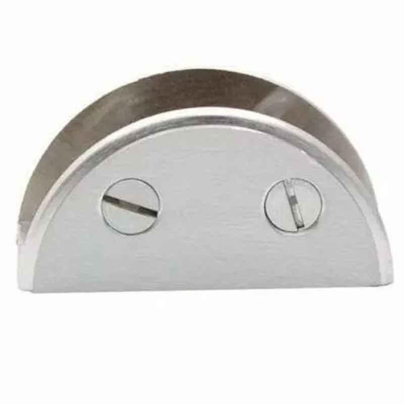 RiseOm 6mm Brass D Clamp Bracket, L0-6WM3-2XLV (Pack of 4)