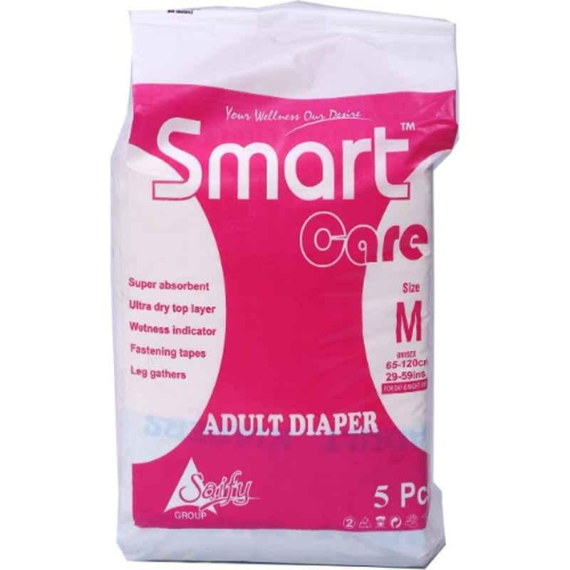 Smart Care D-6 5 Pcs Super Absorbent xxlarge Adult Diaper Set