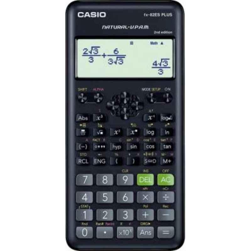 Casio FX-82ES-Plus 12 Digit 2nd Edition Scientific Calculator