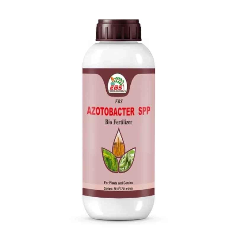 EBS 1 Litre Azotobacter SPP Bio Fertilizer for Plants, Crops, Nursery & Home Garden