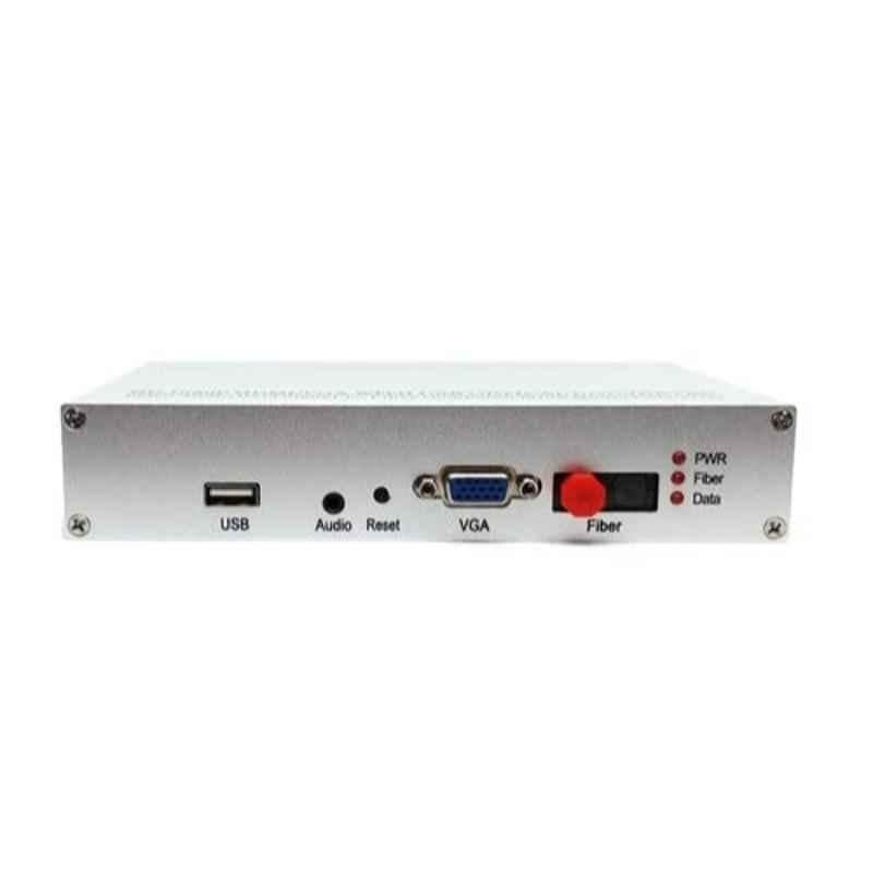 Hanutech 20km VGA Fiber Optical Converter Uncompressed Transmitter & Receiver Pair