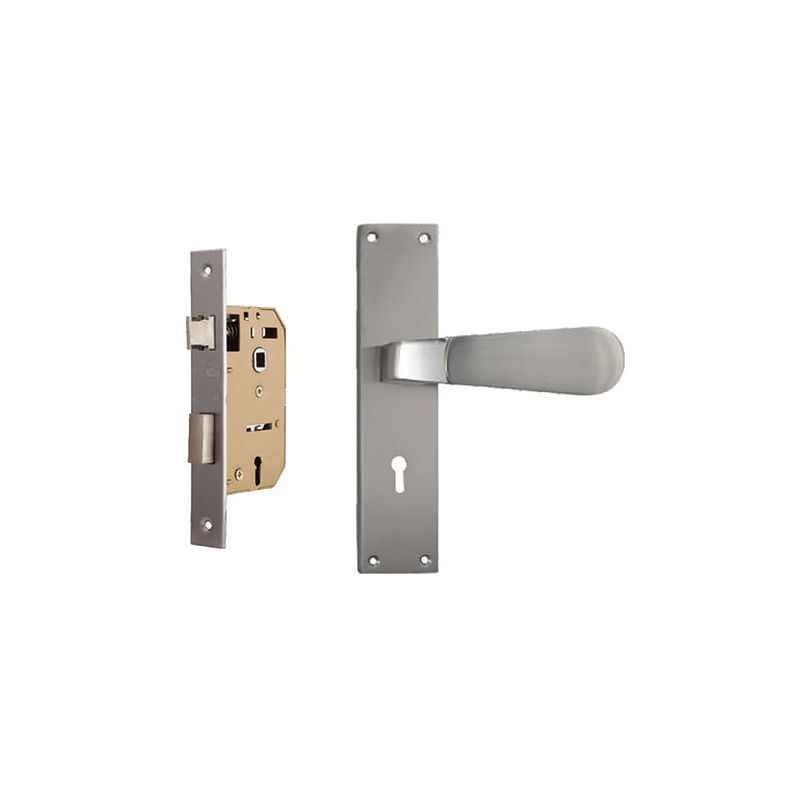 Plaza Canvas Stainless Steel Finish Handle with 65mm Mortice Lock & 3 Keys