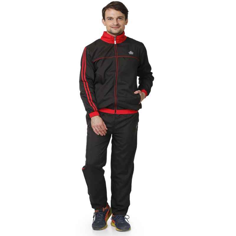 Abloom 110 Black & Red Tracksuit, Size: XXL