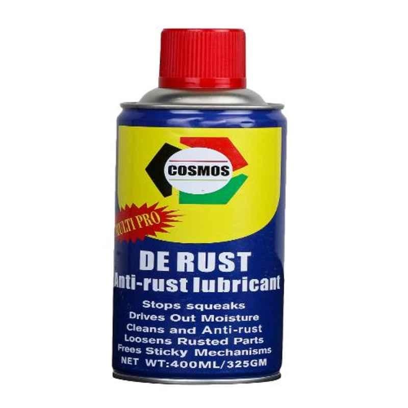 Cosmos 400ml De Rust Anti Rust Lubricant Spray Paint (Pack of 6)