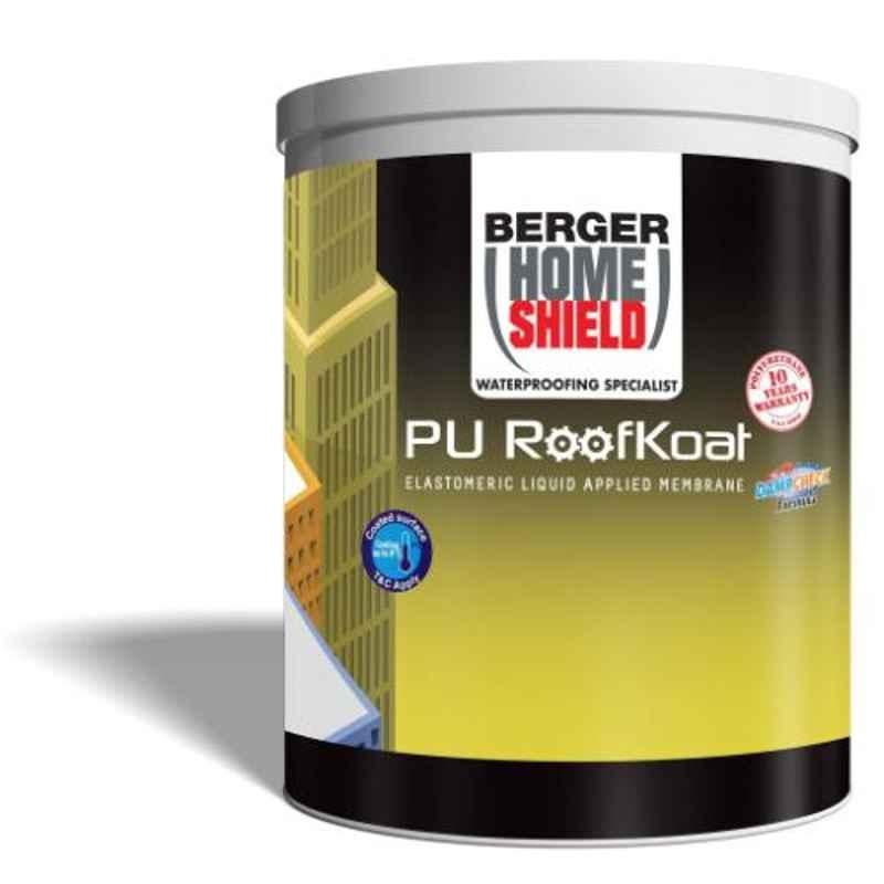 Berger 4L Plastic White Home Shield PU Roofkoat, F00G500991004000