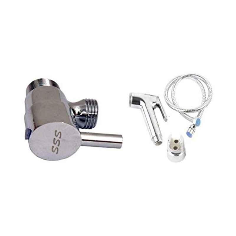 Logger Stainless Steel Chrome Finish Health Faucet