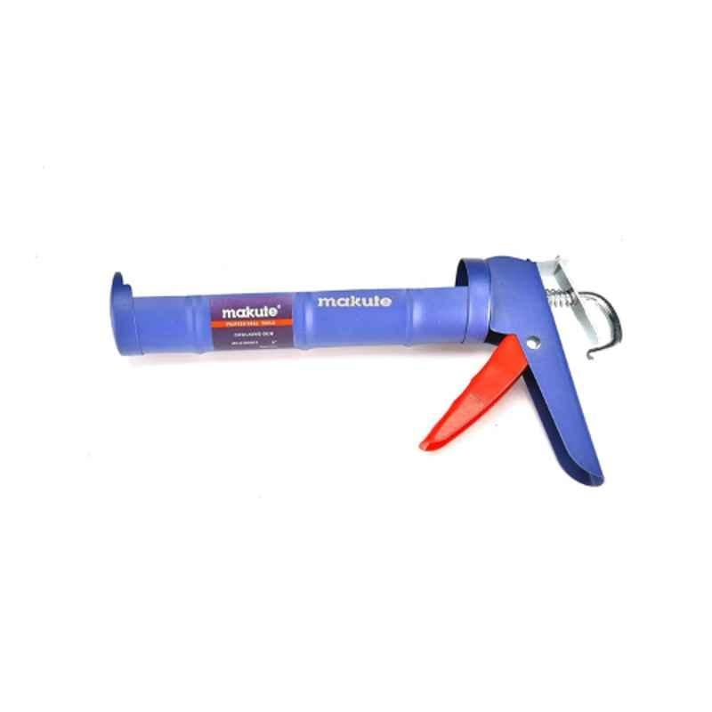 Makute MKCG0903 9 inch Dual Cartridge Caulking Gun with Teeth
