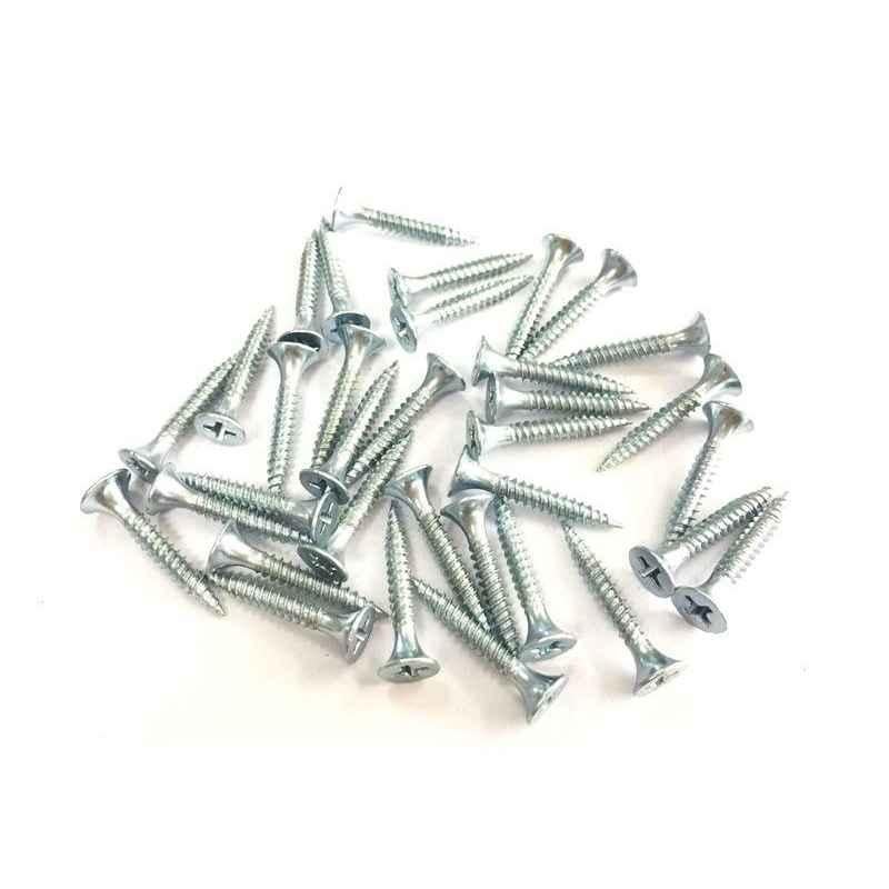 Screwtight 25x6mm Carbon Steel Zinc Finish Phillips Head Gypsum Drywall Screw (Pack of 500)