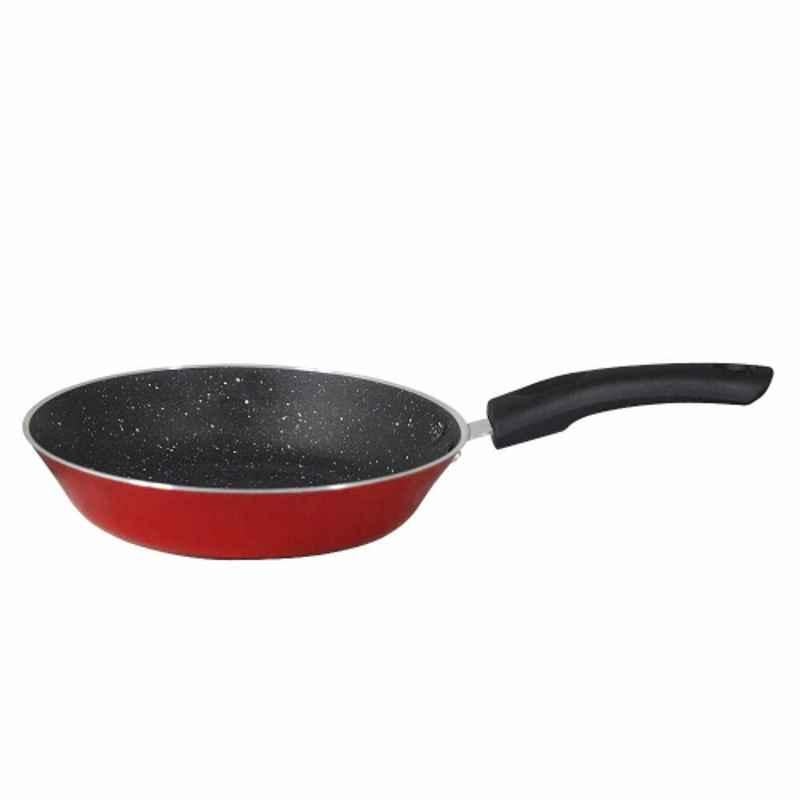 Baltra BTN-223 24cm Red Non Stick Fry Pan (Pack of 5)