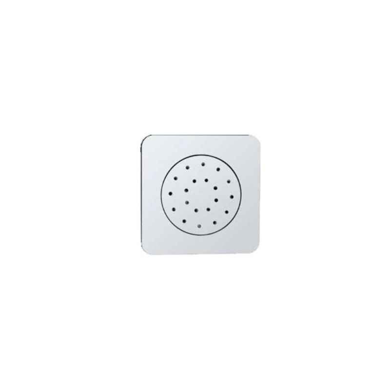 Bravat Body Jets CBJ-3-S Chrome Plated Abs Square Body Jet,135X135X89.5 mm