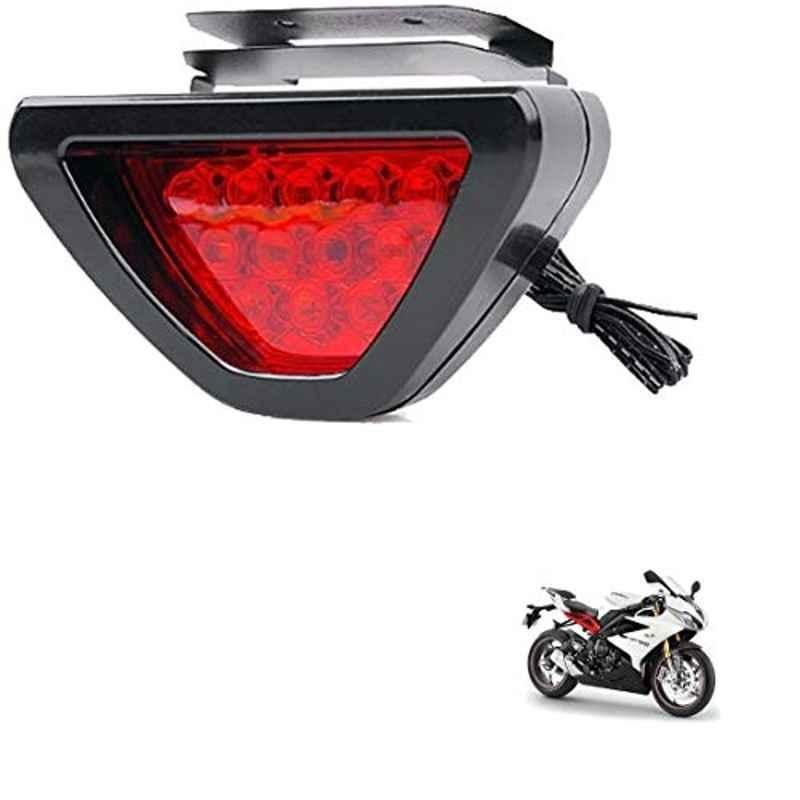 Kozdiko 12 LED Triangle Shape Bike Brake Light with Flash Mode for Triumph Daytona 675 R, koz_94741