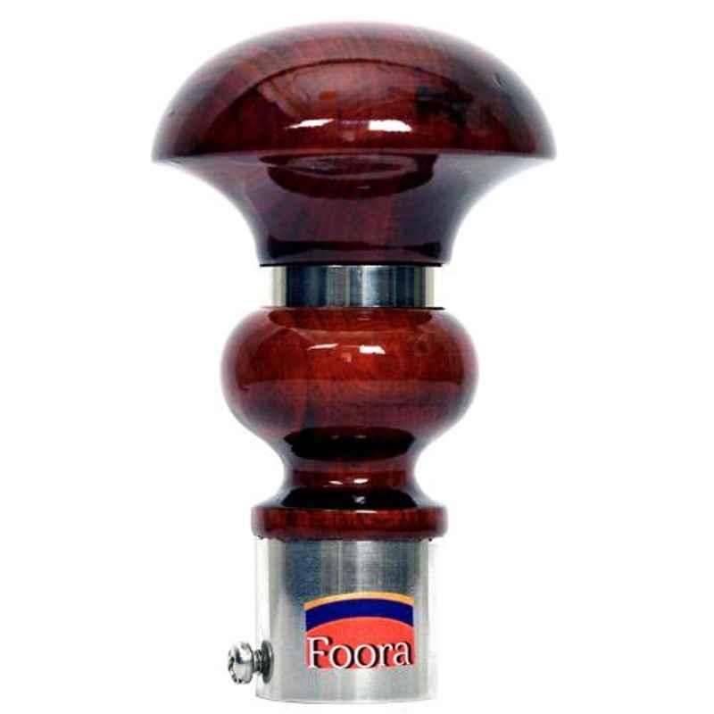 Foora 3 Layer 98g Dark Brown Cream Polish Wooden Knob, AA17