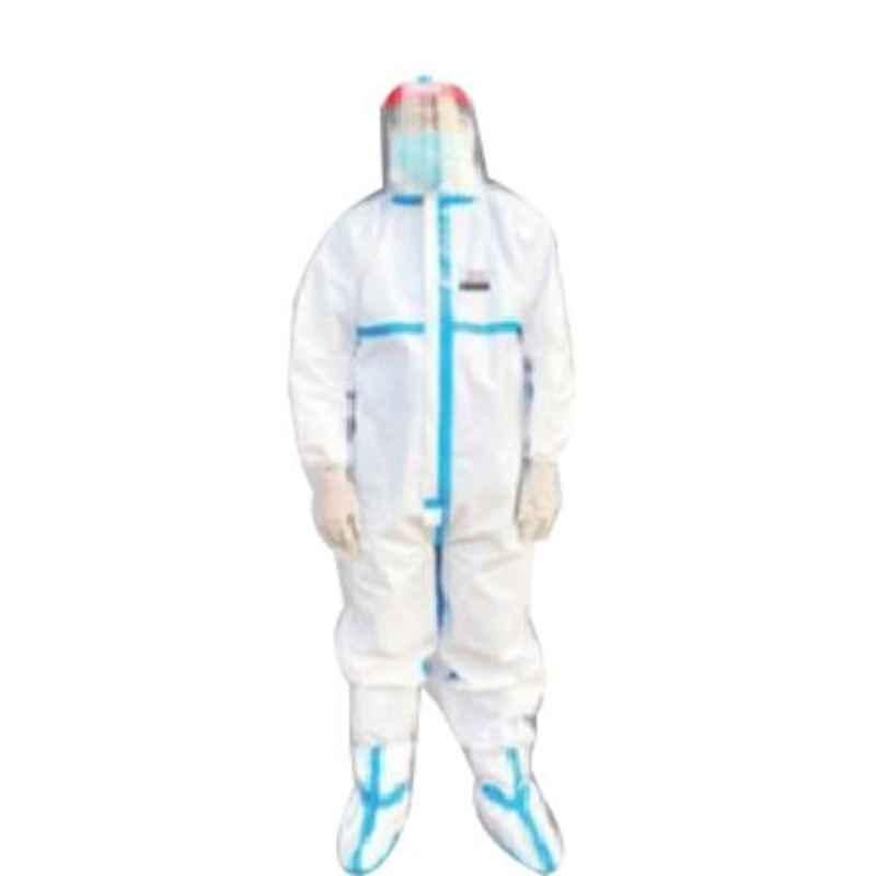 Honeywell Mutex FLSC 70 GSM Lite Medical Coverall, Size: L