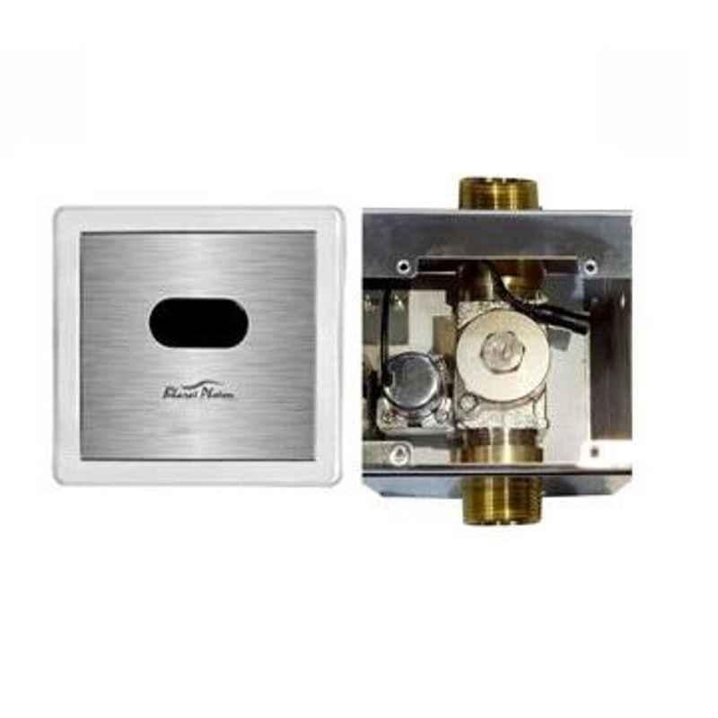 Bharat Photon 220V AC & 6V DC Operated Concealed Toilet Flusher with Infra Red Sensor, BP-W222E