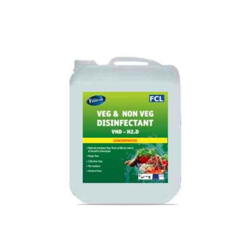FCL Finocon 5L Veg & Non Veg Disinfectant Cleaner, VND-H2.D (Pack of 2)