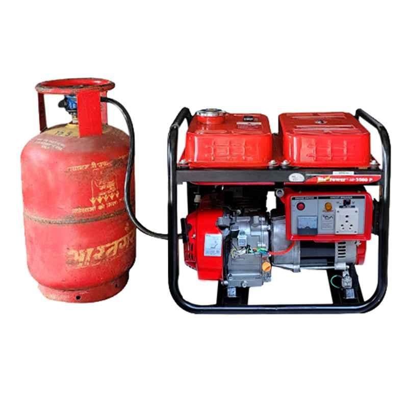 Himalayan Power HP-3500-LPG 3 kVA Run Recoil Start Petrol & LPG Generator