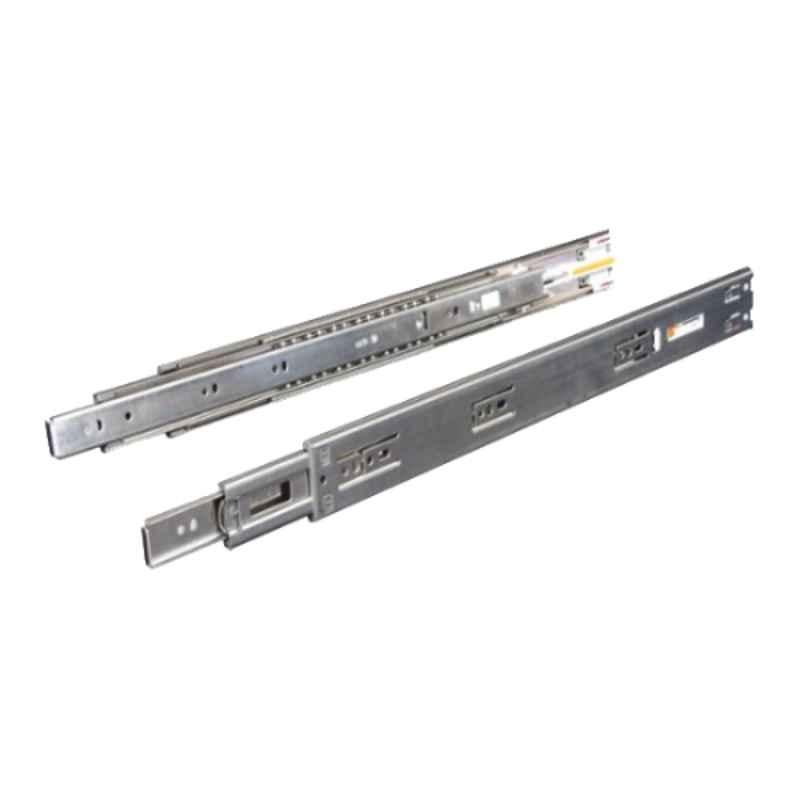Ebco 400 mm Stainless Steel Sleek Telescopic Soft Close Drawer Slides, STDS40-35SS-SC (Pack of 2)