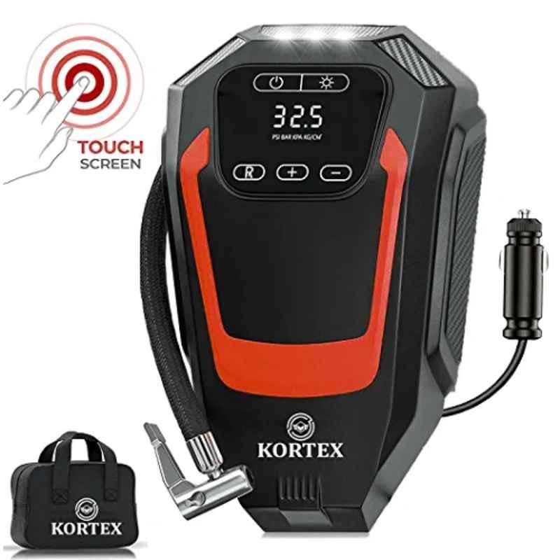 Kortex TI-RG50 12VDC 150psi Touch Screen Car Air Pump Tyre Inflator with LED Light