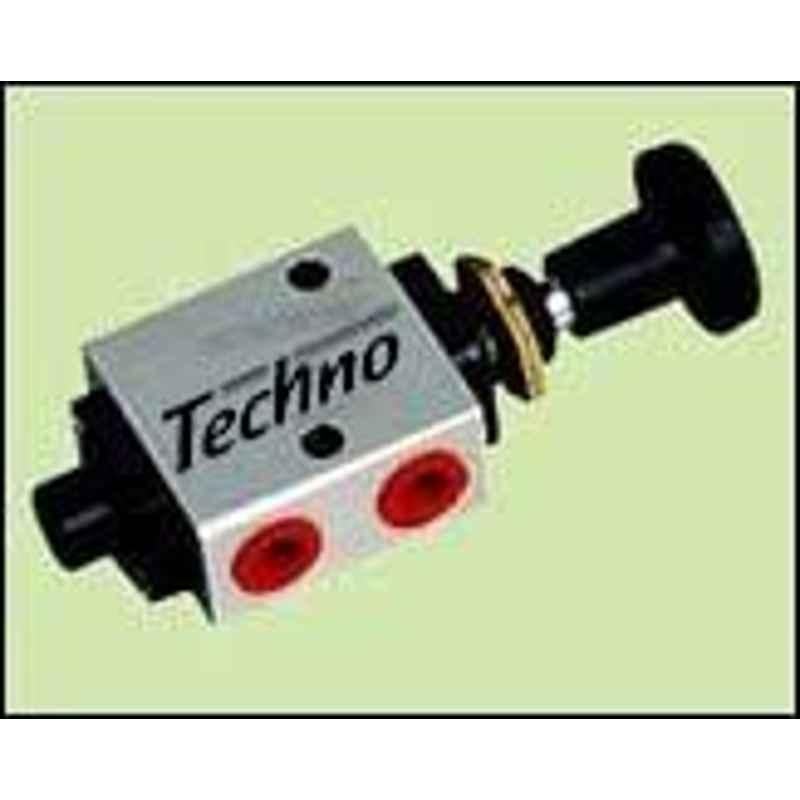 Techno 1/8 inch 5/2 TWINKLING STOP SPRING RETURN, MSV96521V