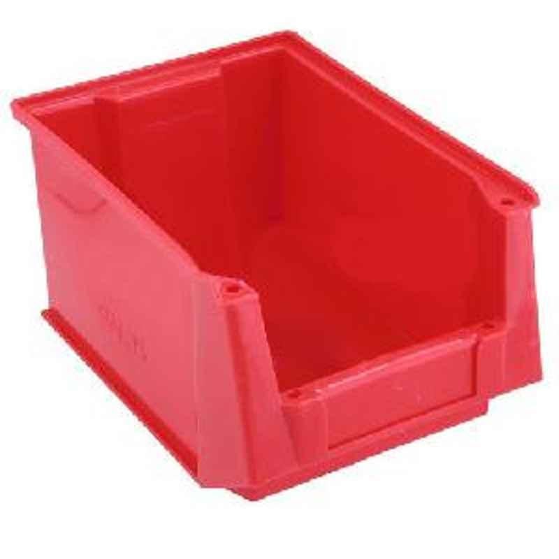 Supreme 300x210x160mm Plastic Red Bin, BIN-35 (Pack of 15)