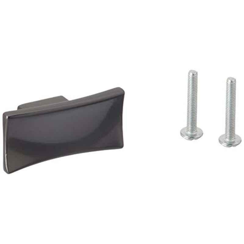 Aquieen Malleable Satin Black Knobs for Drawer & Cabinets, KN-852 (Pack of 2)