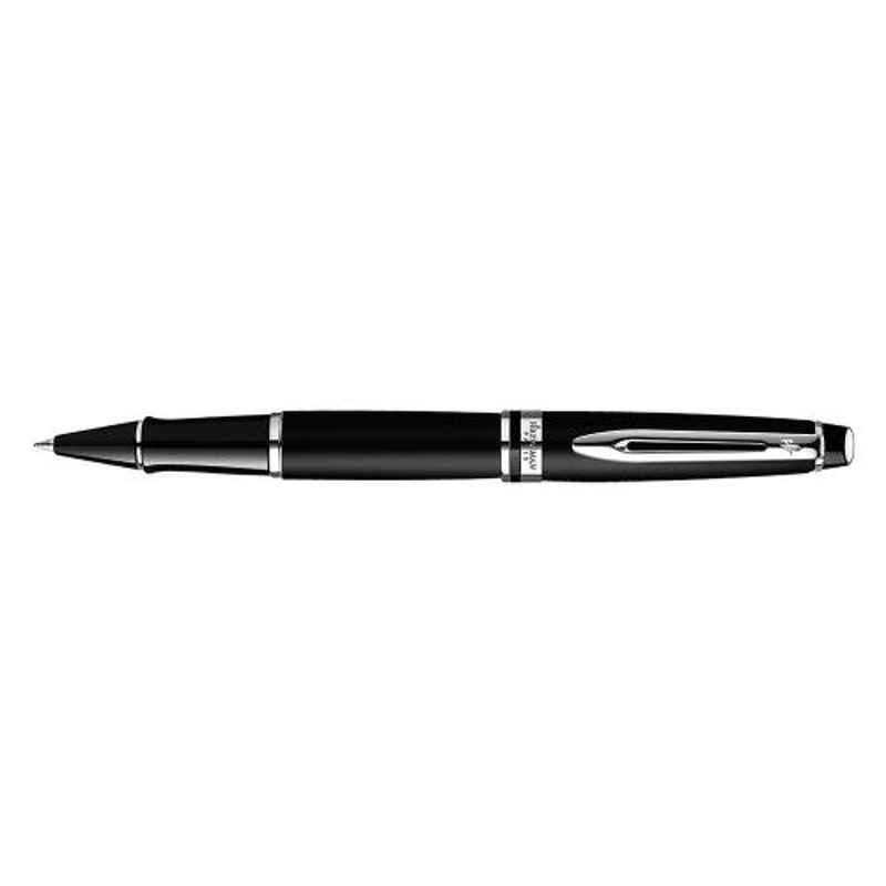 Waterman Blue Ink Expert Matte Black C Roller Ball Pen
