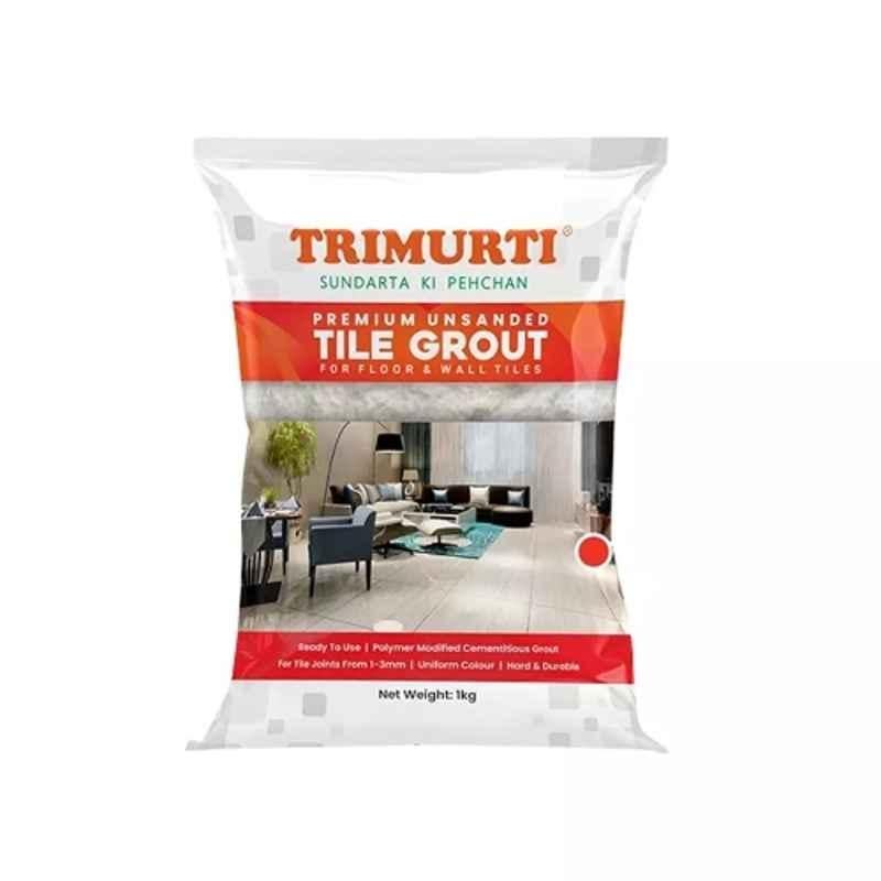 Trimurti Premium 1kg Signal Red 029 Unsanded Tile Grout for Wall & Floor Tiles