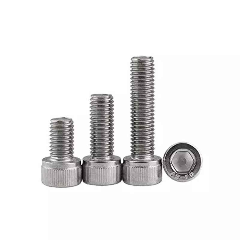 Rpi Shop M5x50mm 304 Full Thread SS Socket Head Allen Cap Screw (Pack of 75)