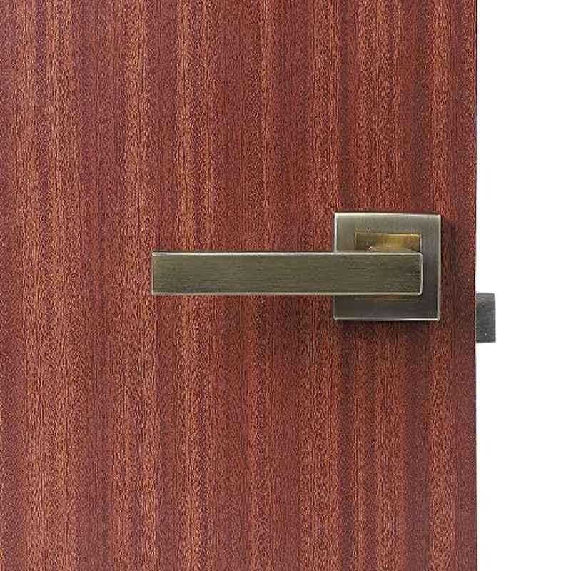 Homexpert LB-201 Stainless Steel Antique Brass Finish Heavy Duty Mortise Door Lock Set with Bolt Latch & Pull Handle