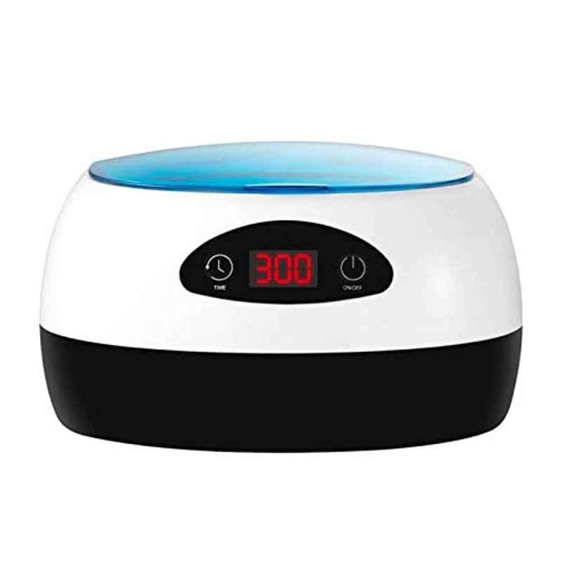 Zhart 750ml Plastic & Steel Digital Ultrasonic Cleaner Machine with Heater & Digital Display, ZU-603 A
