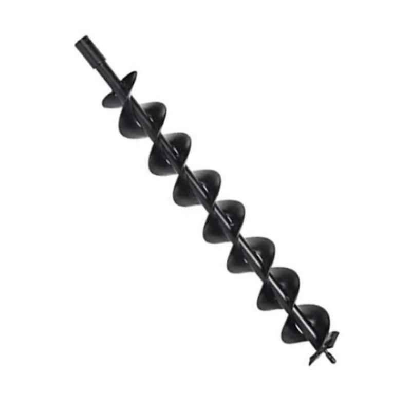 Orezen 3 inch Mild Steel Black Double Layer Earth Auger Drill Bit, EADB -Dl 3