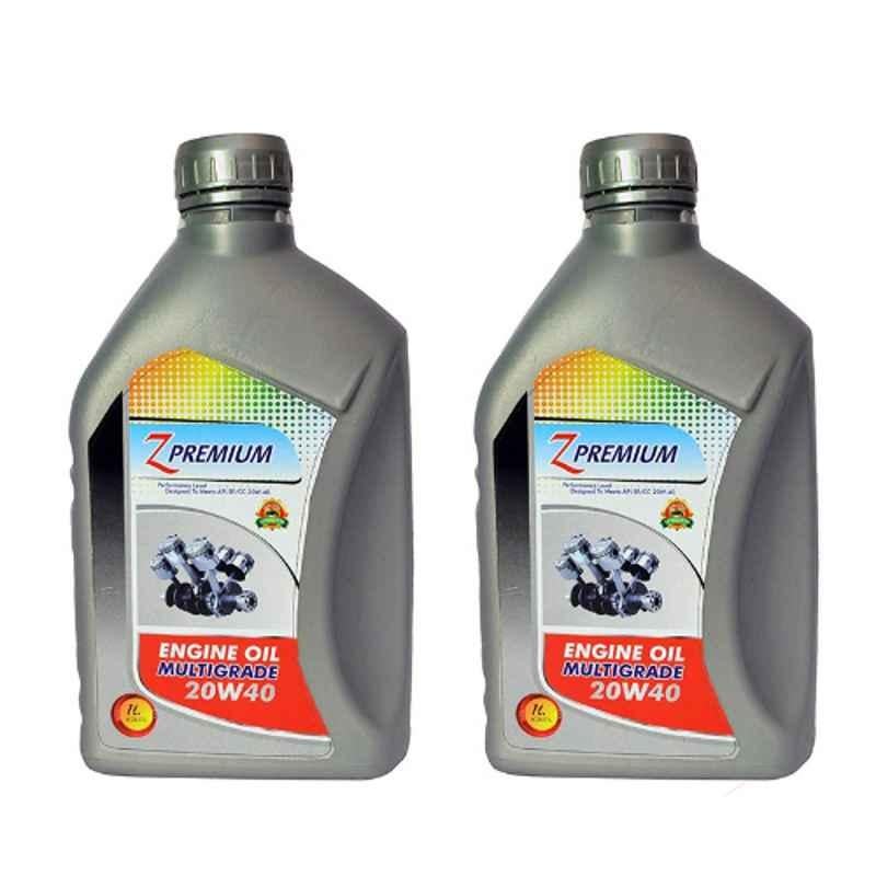 Z Premium 1L 20W50 CNG Engine Oil, COC24 (Pack of 4)