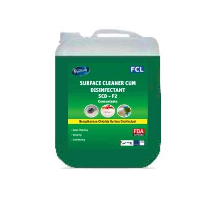 FCL Finocon 5L Surface Cleaner Cum Disinfectant, SCD-F2 (Pack of 2)