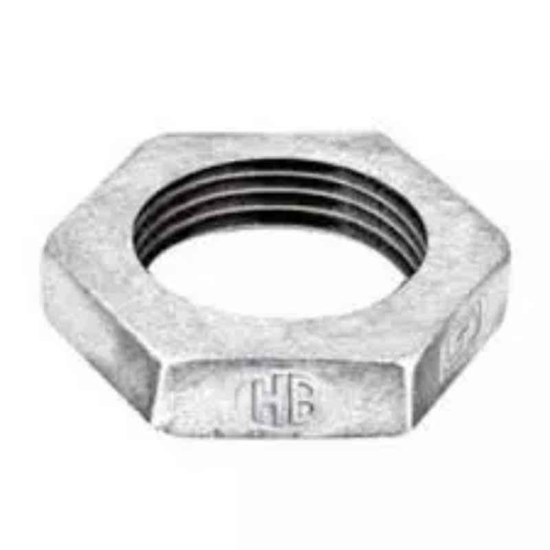 HB 3 inch Galvanised Iron Female Check Nut