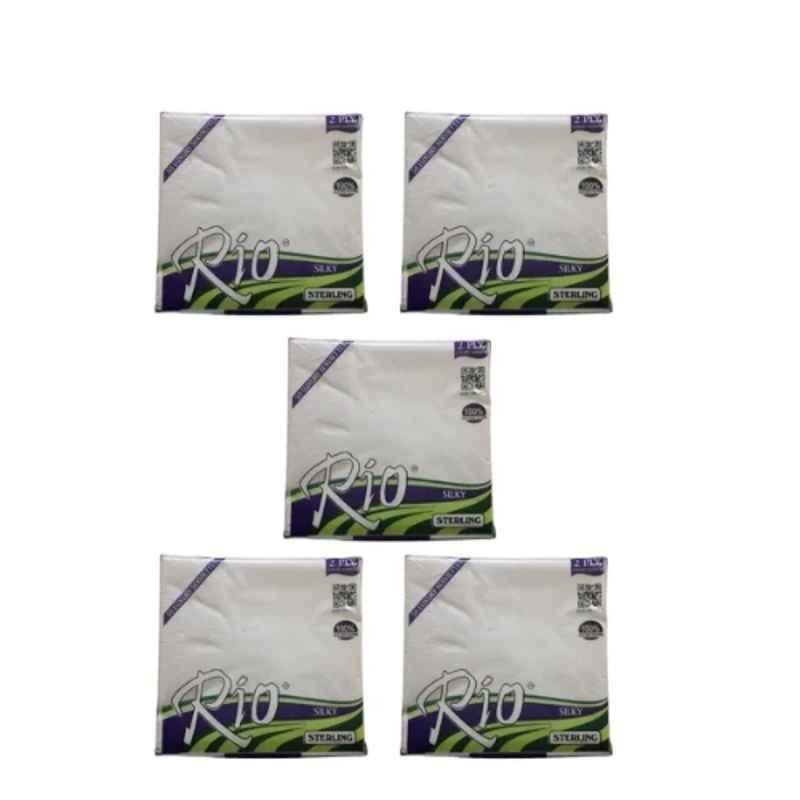Axon 100 Pcs 29x29cm 2 Ply Tissue Paper Napkin, ANW